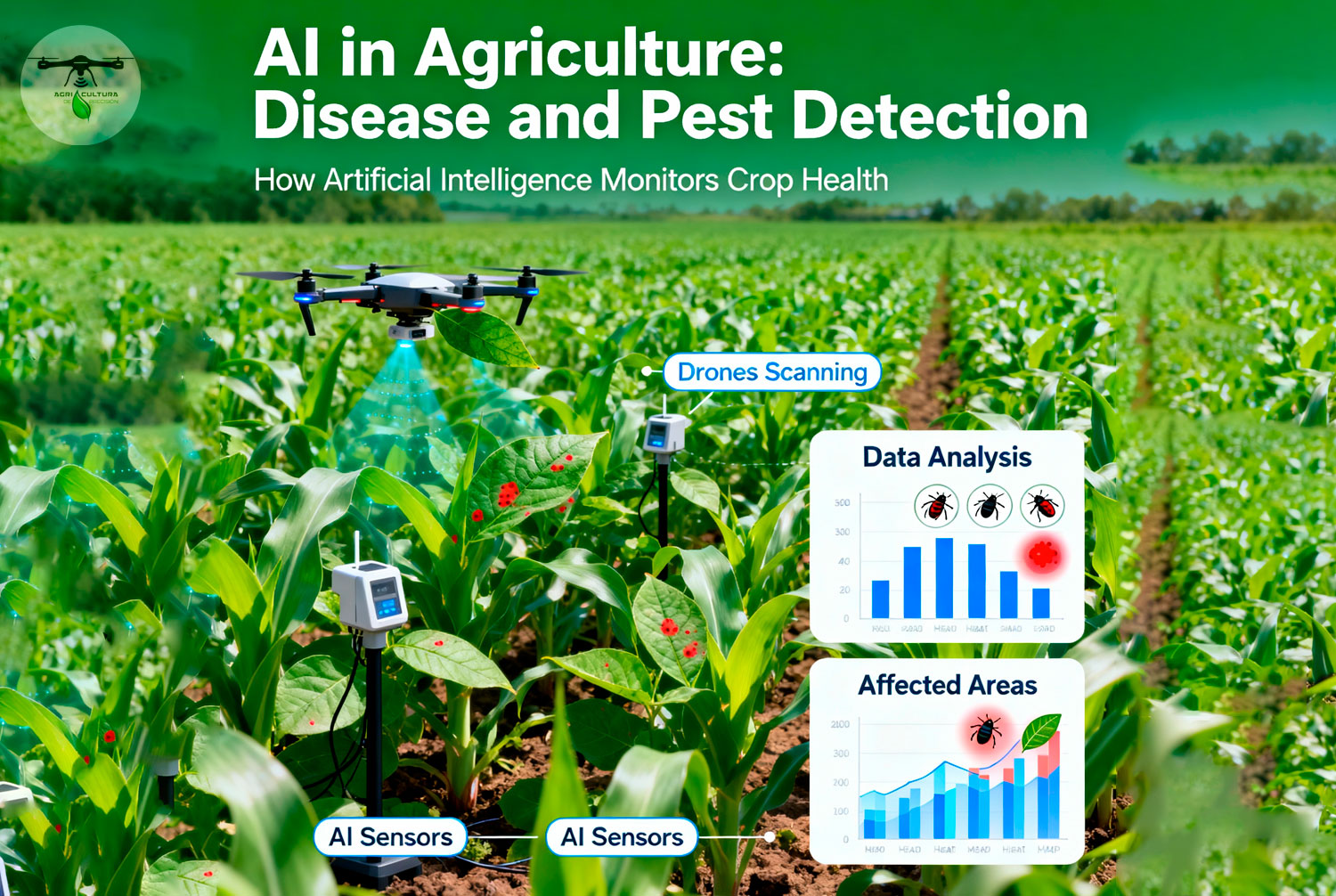 Detección de enfermedades y plagas en agricultura de precisión