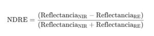 formula indice NDRE